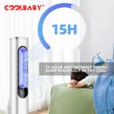 مروحة عمودية بدون شفرات 3 سرعات محمولة كوول بيبي COOLBABY SSZ327 tower bladeless fan