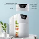 ثلاجة صغيرة لغرفة النوم 20 لتر مع شاحن سيارة وبابين COOLBABY CZBX21 Dual-Door Mini Fridge with Adjustable Temperature Control