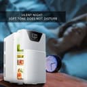 ثلاجة صغيرة لغرفة النوم 20 لتر مع شاحن سيارة وبابين COOLBABY CZBX21 Dual-Door Mini Fridge with Adjustable Temperature Control