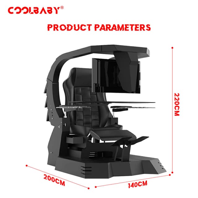 Cool Baby INGREM WLDHY Zero Gravity Reclining Gaming Workstation Game Chair Imperatorworks Ergonomic Gaming Chair With Heat And Massage
