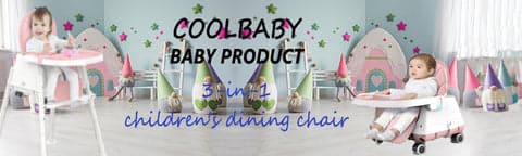 كرسي طعام للأطفال قابل للتعديل Multi-functional Baby Dining Chair - COOLBABY