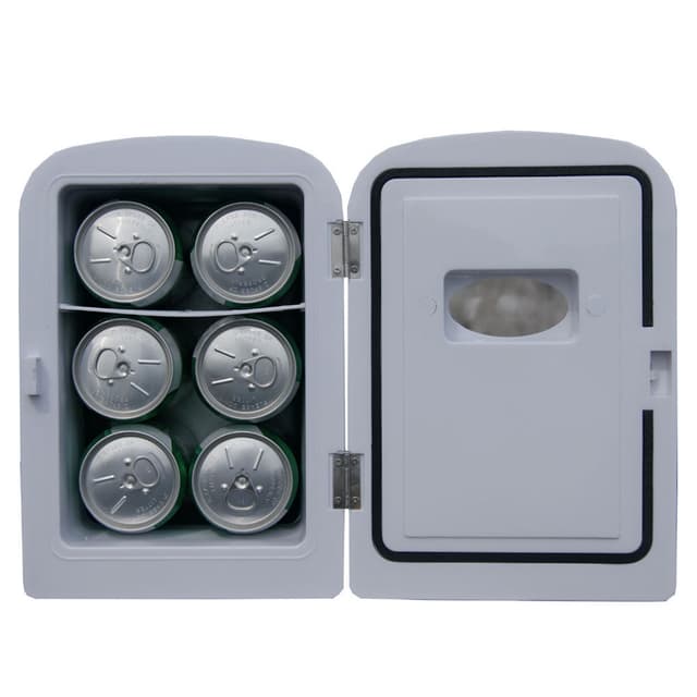 ثلاجة صغيرة للسيارة 4L أبيض Mini Car Freezer Refrigerator - COOLBABY