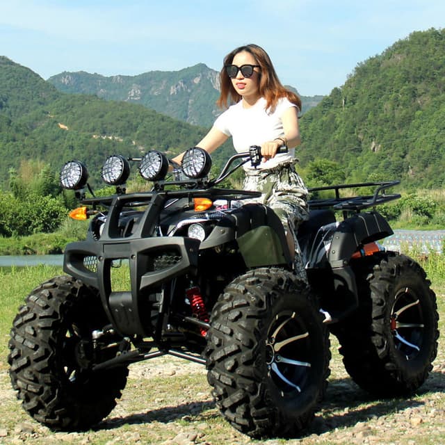 دراجه ناريه بأربع عجلات 150cc تعمل بالوقود كوول بيبي COOLBABY DGN01 Gas Powered Vehicle Motorbike Beach Buggy