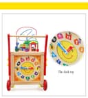 مشاية اطفال لتعليم المشي مع العاب كوول بيبي COOLBABY Activity & Gear Kids Walker