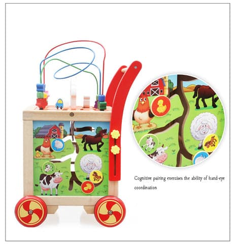 مشاية اطفال لتعليم المشي مع العاب كوول بيبي COOLBABY Activity & Gear Kids Walker