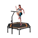 ترامبولين للكبار 45 انش مع مسند COOLBABY Gym Hexagonal Fitness Trampoline