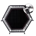 ترامبولين للكبار 45 انش مع مسند COOLBABY Gym Hexagonal Fitness Trampoline