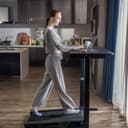 Cool Baby COOLBABY MINI-SLHX Series Portable Treadmill for Home Cum Under Desk Walking Pad Can be Stored Under Bed or Desk