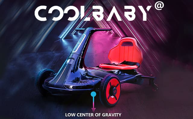 سكوتر كهربائي درفت للاطفال كول بيبي COOLBABY BDQ8108 Children Electric Drift Car - 215360