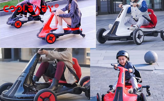 سكوتر كهربائي درفت للاطفال كول بيبي COOLBABY BDQ8108 Children Electric Drift Car - 215362