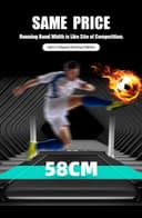 Cool Baby COOLBABY PBJ11 Fitness Treadmill (3.5 HP Peak) Foldable Treadmill for Home Walking Pad - Slim Enough to be Stored Under Bed