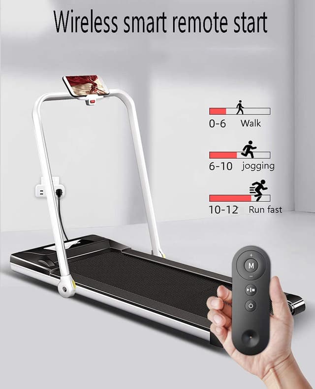 Cool Baby COOLBABY PBJ11 Fitness Treadmill (3.5 HP Peak) Foldable Treadmill for Home Walking Pad - Slim Enough to be Stored Under Bed