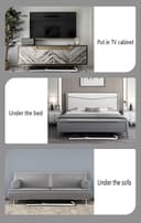 Cool Baby COOLBABY PBJ11 Fitness Treadmill (3.5 HP Peak) Foldable Treadmill for Home Walking Pad - Slim Enough to be Stored Under Bed