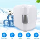 ثلاجة صغيرة 4L أبيض Mini Car Refrigerator Portable - COOLBABY