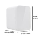 Cool Baby COOLBABY CZBX03 8L Mini Refrigerator Small Car Home Fridge Portable Dual-Use Travel Freezer Ultra Quiet Low Noise Cooler Warmer