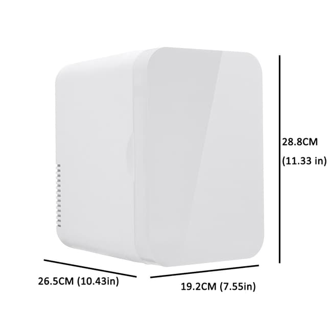 Cool Baby COOLBABY CZBX03 8L Mini Refrigerator Small Car Home Fridge Portable Dual-Use Travel Freezer Ultra Quiet Low Noise Cooler Warmer