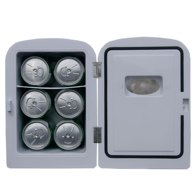 ثلاجة صغيرة للسيارة 4L أبيض Mini Car Freezer Refrigerator - COOLBABY