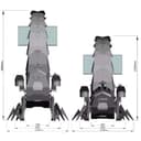 Cool Baby COOLBABY TKC Zero Gravity Imperator Works Computer Ergonomic Scorpion Integrated Cockpit Gaming Chair,Black(Customized products)