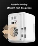 ثلاجة صغيرة للسيارة 8L زهري Car Refrigerator Mini Fridge - COOLBABY