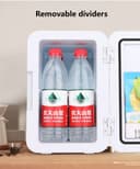 ثلاجة صغيرة للسيارة 8L زهري Car Refrigerator Mini Fridge - COOLBABY
