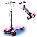 Cool Baby COOLBABY 688 3 Wheel Kids Kick Scooter Children's Folding Adjustable Height Scooters For Ages 3-16 Years With Music And Light - 215689