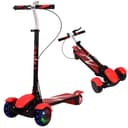 Cool Baby COOLBABY 688 3 Wheel Kids Kick Scooter Children's Folding Adjustable Height Scooters For Ages 3-16 Years With Music And Light - 215695