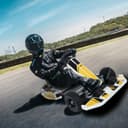 سكوتر كهربائي درفت للبالغين وللأطفال - 36 فولت - أبيض وأصفر COOLBABY DP10-OR-LHX electric scooter go cart electric