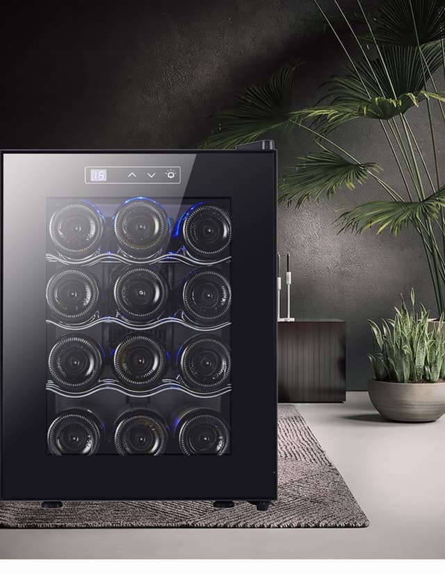 ثلاجة مشروبات إلكترونية 33 لتر كوول بيبي COOLBABY CZBX19 Mini Red Wine Cabinet