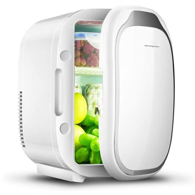 Cool Baby COOLBABY CZBX06 Mini Fridge 6 Liter Dual Use Small Refrigerator Car/Home Cooler Warmer Portable Freezer Heating & Cooling Makeup Fridge