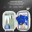 Cool Baby COOLBABY CZBX06 Mini Fridge 6 Liter Dual Use Small Refrigerator Car/Home Cooler Warmer Portable Freezer Heating & Cooling Makeup Fridge