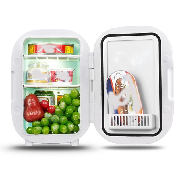 ثلاجة صغيرة 6L أبيض Mini Fridge Dual Use - COOLBABY - SW1hZ2U6NTk1OTQ0