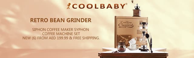 مجموعة تحضير قهوة سايفون Siphon Coffee Maker Set - COOLBABY