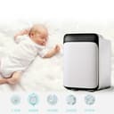 ثلاجة صغيرة للسيارة 10L أبيض Car Refrigerator Dual-use - COOLBABY - 217750