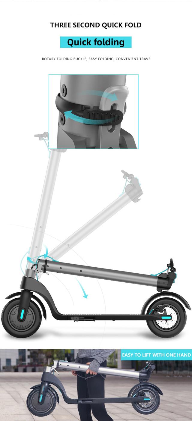 Cool Baby COOLBABY X7 Scooter Foldable Mobility Electric Scooters For Adults - SW1hZ2U6NTg4MzQ5