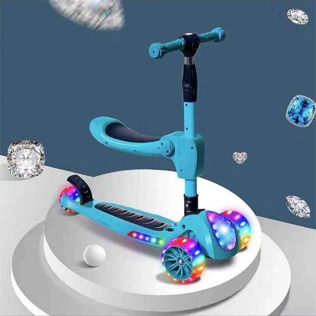 سكوتر ثلاثي العجلات للأطفال 2 في 1 COOLBABY Children's scooter