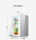 ثلاجة صغيرة للسيارة 10L أزرق Car Refrigerator Mini Fridge - COOLBABY - 215511