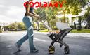 Cool Baby COOLBABY ETAQY01 Baby stroller car seat two-way baby carrier rocking chair cradle four-in-one stroller portable stroller foldable suspension wheel
