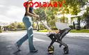 Cool Baby COOLBABY ETAQY01 Baby stroller car seat two-way baby carrier rocking chair cradle four-in-one stroller portable stroller foldable suspension wheel - SW1hZ2U6NTk2OTEx