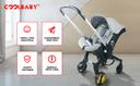 Cool Baby COOLBABY ETAQY01 Baby stroller car seat two-way baby carrier rocking chair cradle four-in-one stroller portable stroller foldable suspension wheel - SW1hZ2U6NTk2OTEz