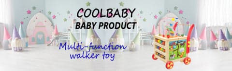 مشاية اطفال لتعليم المشي مع العاب كوول بيبي COOLBABY Activity & Gear Kids Walker