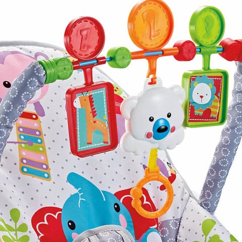 هزازة للأطفال رمادي Multi-function Baby Rocking Chair - COOLBABY