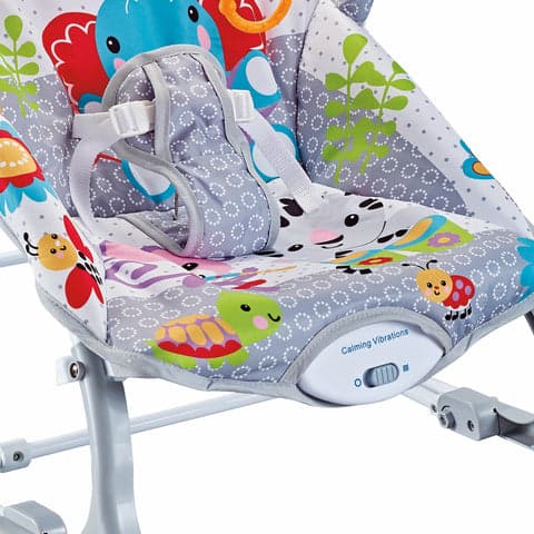 هزازة للأطفال رمادي Multi-function Baby Rocking Chair - COOLBABY