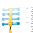 Cool Baby COOLBABY MX326 Scooter for Kids, 3 Wheel Scooter, Adjustable Height & Flashing LED Wheels for Toddler, Kick Scooter for Kids, Boys & Girls, Suitable for Age 3-8