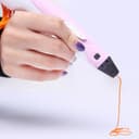 قلم ثلاثي الابعاد 12 لون كول بيبي Cool Baby SSZ113  3D printing graffiti pen with display