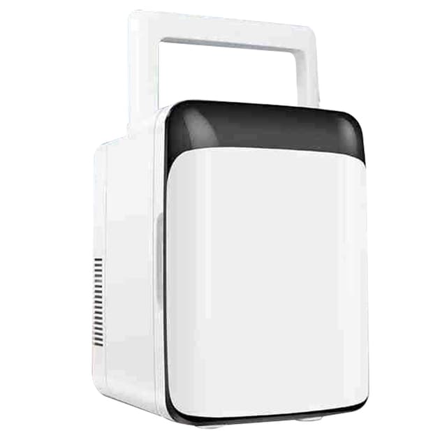 ثلاجة صغيرة للسيارة 10L أبيض Car Refrigerator Dual-use - COOLBABY
