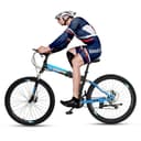 Cool Baby COOLBABY ZXCA2 Mountain Bike 26 inch Folding Bikes with Iron mountain frame, Featuring 30-knife rim and 21 Speed Shifter, Anti-Slip Bicycles（Gifts: helmets and gloves）