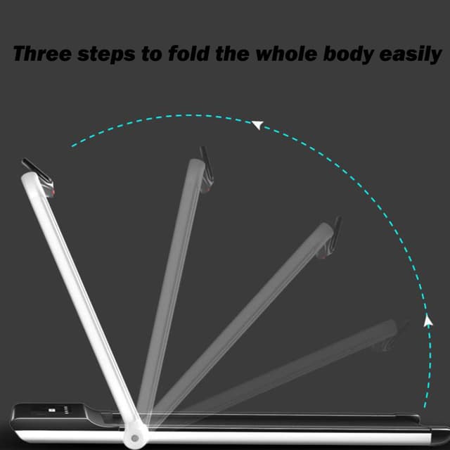 Cool Baby COOLBABY PBJ11 Fitness Treadmill (3.5 HP Peak) Foldable Treadmill for Home Walking Pad - Slim Enough to be Stored Under Bed