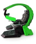 كرسي قيمنق احترافي تدعم ثلاث شاشات INGREM YXC6UNI Zero Gravity Recline PC Gamer Chair with Heat Massage Cockpit RGB Swivel Racing - COOLBABY