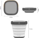 غسالة ملابس صغيرة قابلة للطي محمولة COOLBABY Portable Mini Folding Clothes Washing Machine