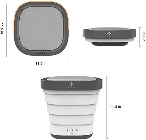 غسالة ملابس صغيرة قابلة للطي محمولة COOLBABY Portable Mini Folding Clothes Washing Machine